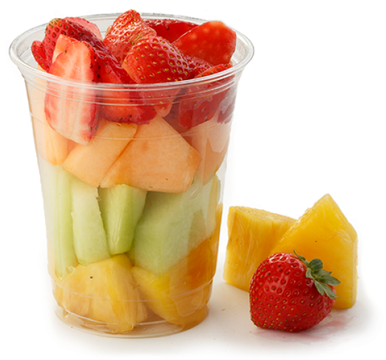Fruit Cup - Cup Of Fruit Png (600x600), Png Download