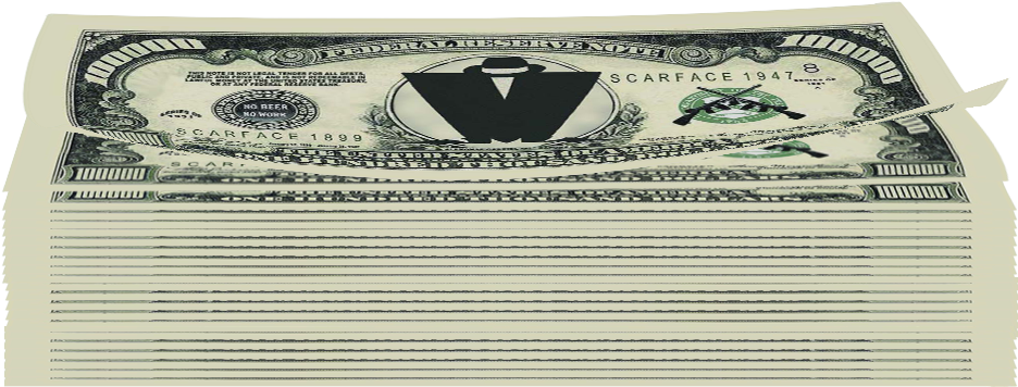 Penny Stock Mobsters On A Roll - Cash (950x422), Png Download