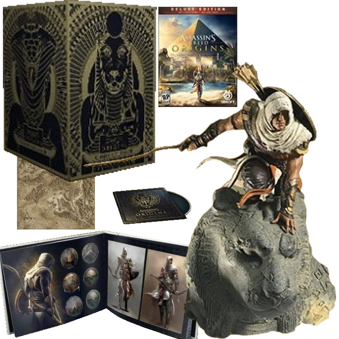 Assassin's Creed Origins Collector Pas Cher Au Meilleur - Assassin's Creed Origins Edition Collector (700x700), Png Download