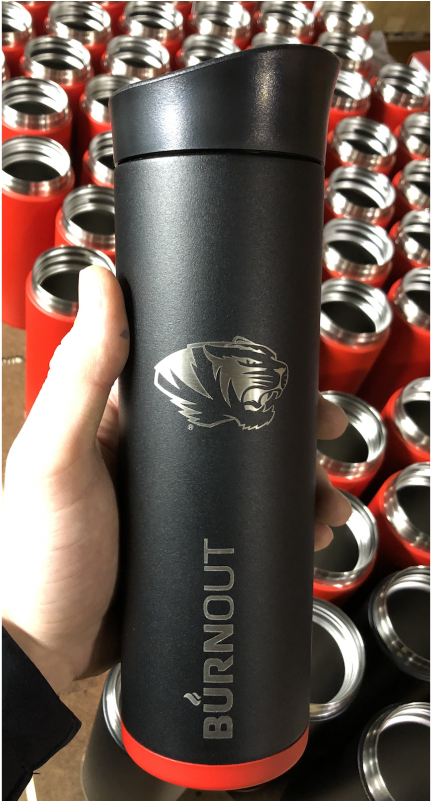 Mizzou Burnout 16 Oz - Mobile Phone (800x800), Png Download