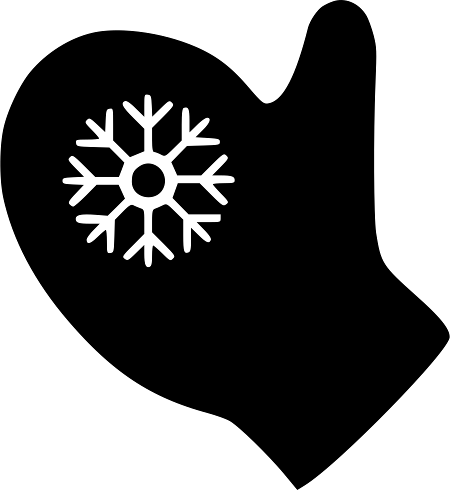 Png File Svg - Winter Mitten Cartoon (900x980), Png Download