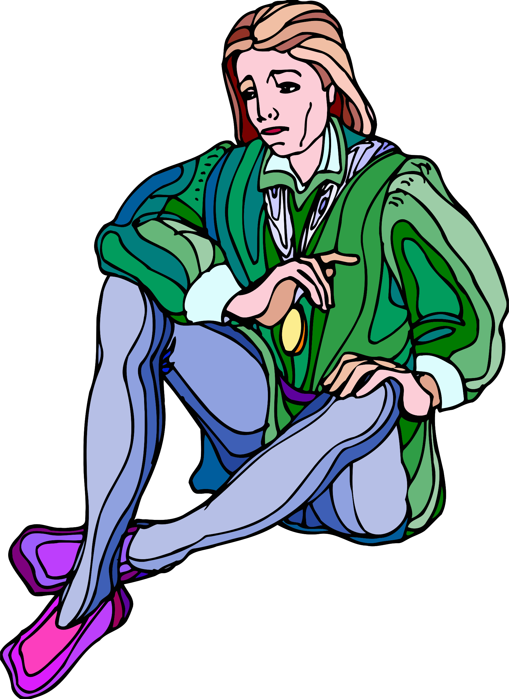 This Free Icons Png Design Of Shakespeare Characters - Hamlet Characters With Pictures Clipart (1748x2400), Png Download