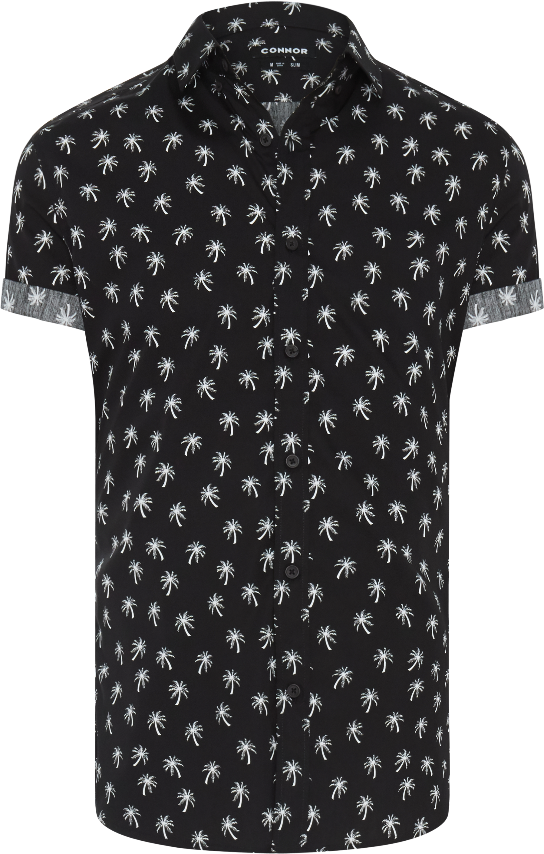 Black Hamlet Slim Shirt - Shirt (3000x3000), Png Download