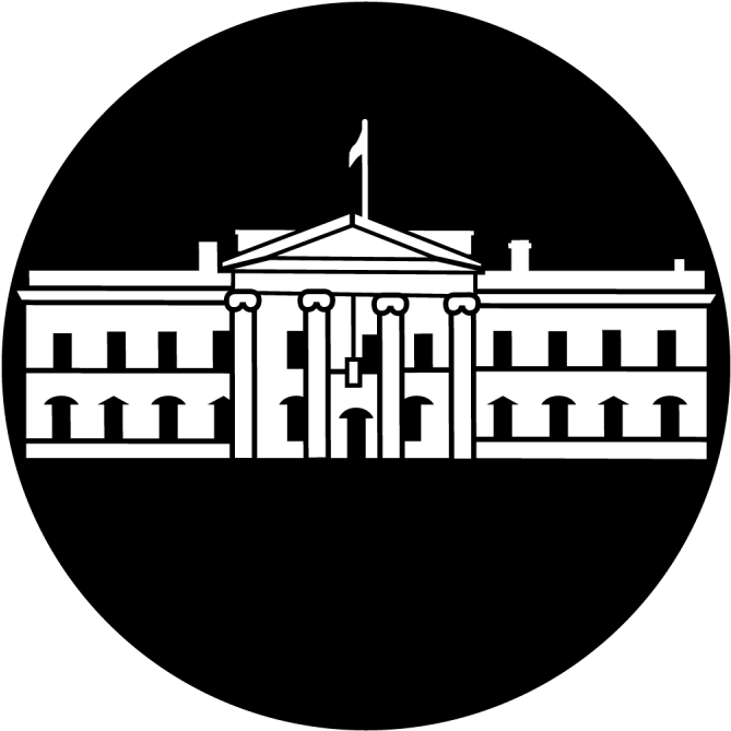 Apollo White House Gobo - Circle (800x800), Png Download