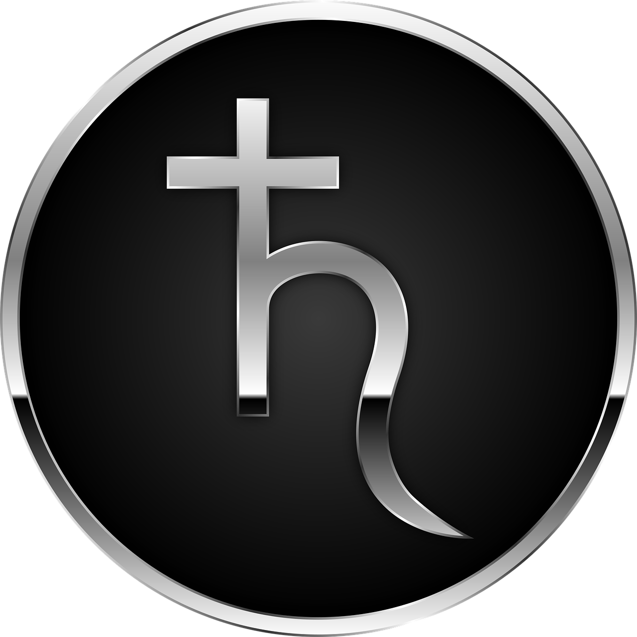 Saturn Planet Astrology - Saturn Astrology (1280x1280), Png Download
