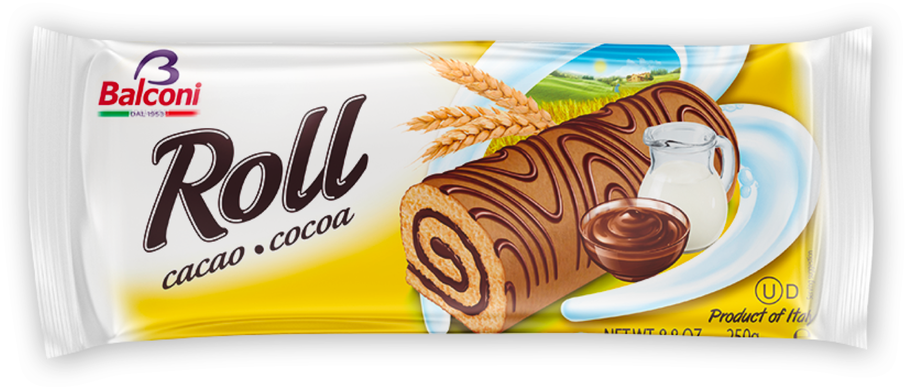Discover Roll Cocoa - Roll Bianco Balconi (1800x800), Png Download