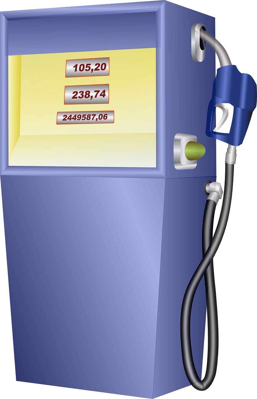 Gas Petrol Fuel Pump Tank Png Image - Filling Station (826x1280), Png Download