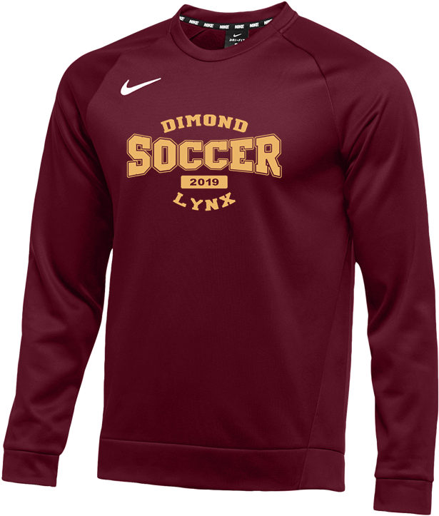 Dimond Hs '19 Crew Sweatshirt - Long-sleeved T-shirt (749x748), Png Download