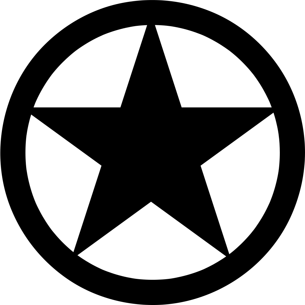981 X 980 2 0 - Star In Circle Png (981x980), Png Download