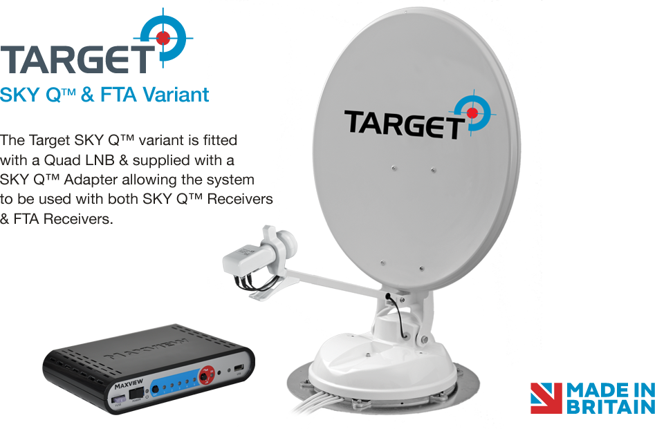 Target Sky Q & Fta - Made In Britain (947x621), Png Download