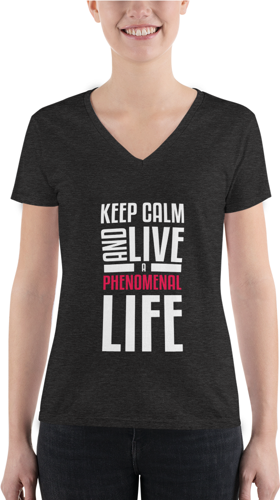 Keep Calm Tee (1000x1000), Png Download