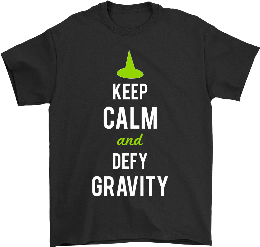 Keep Calm And Defy Gravity Basic Tee - Changmin Keep Your Head Down (1000x1000), Png Download