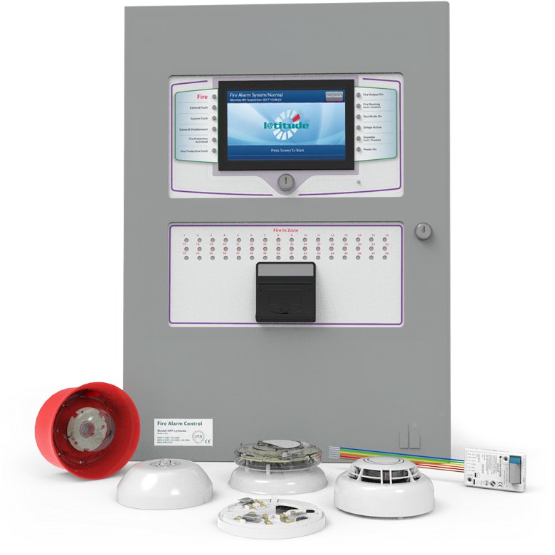 A Powerful And Sophisticated Control And Indication - Hochiki Latitude Panel (800x800), Png Download