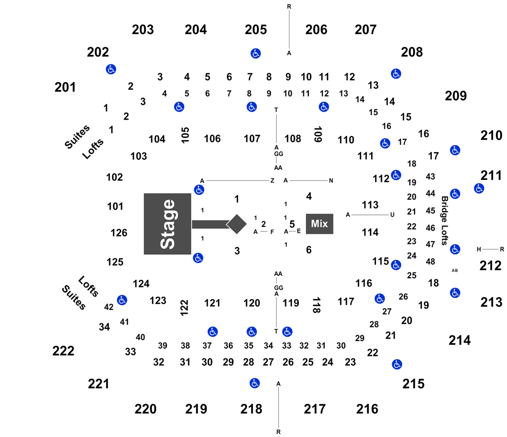 Event Info - Golden 1 Center 118 Row Q (1050x916), Png Download