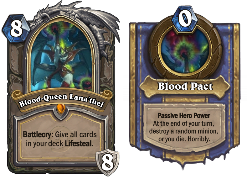 Lana Thel Vampirey Neutral - Zul Jin Hero Power (800x587), Png Download