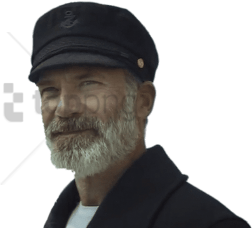 Free Png Download Captain Birds Eye Smiling Png Images - Gentleman (850x479), Png Download