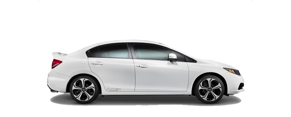 2015 Honda Civic Si Sedan - Honda Civic Sport 2014 4 Door (1000x529), Png Download