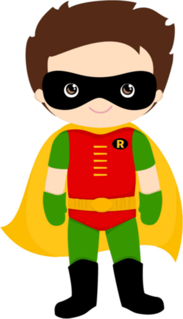 Batman Robin Clipart 4 By Jasmine - Robin Batman Clipart (880x1200), Png Download