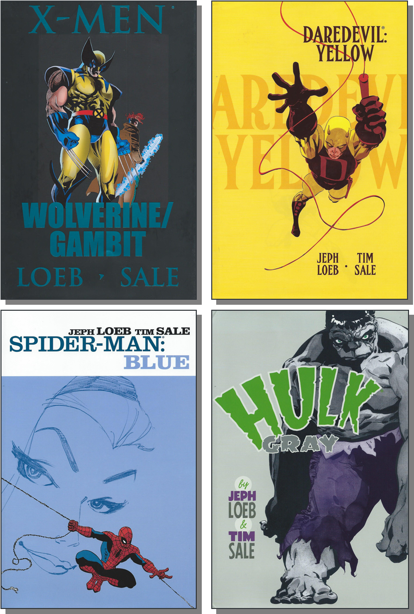 As Seems To Be The Case With Many Fans, I Find A Great - Jeph Loeb Tim Sale Marvel (839x1239), Png Download