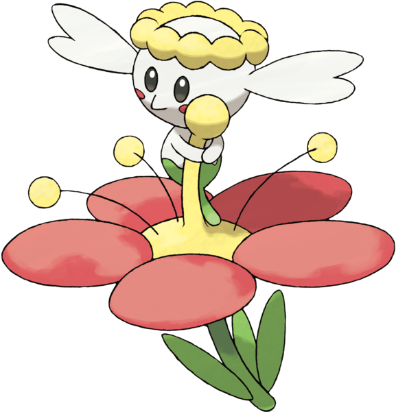 2 - Flabebe Pokemon (600x600), Png Download