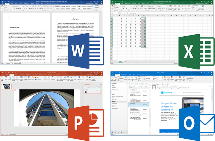 Microsoft Office Hosting - Microsoft Office 2019 (726x477), Png Download