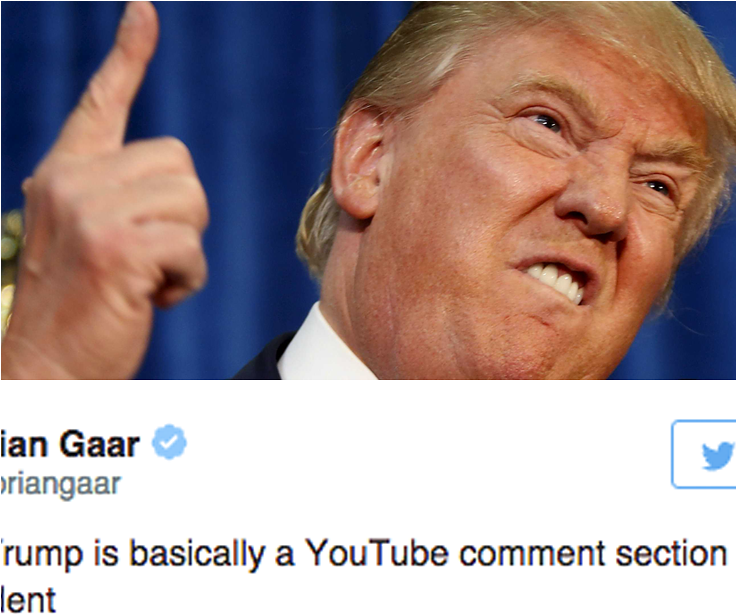 27 Hilarious Tweets About Donald Trump- "i Keep Waiting - Donald Trump Swearing (735x627), Png Download