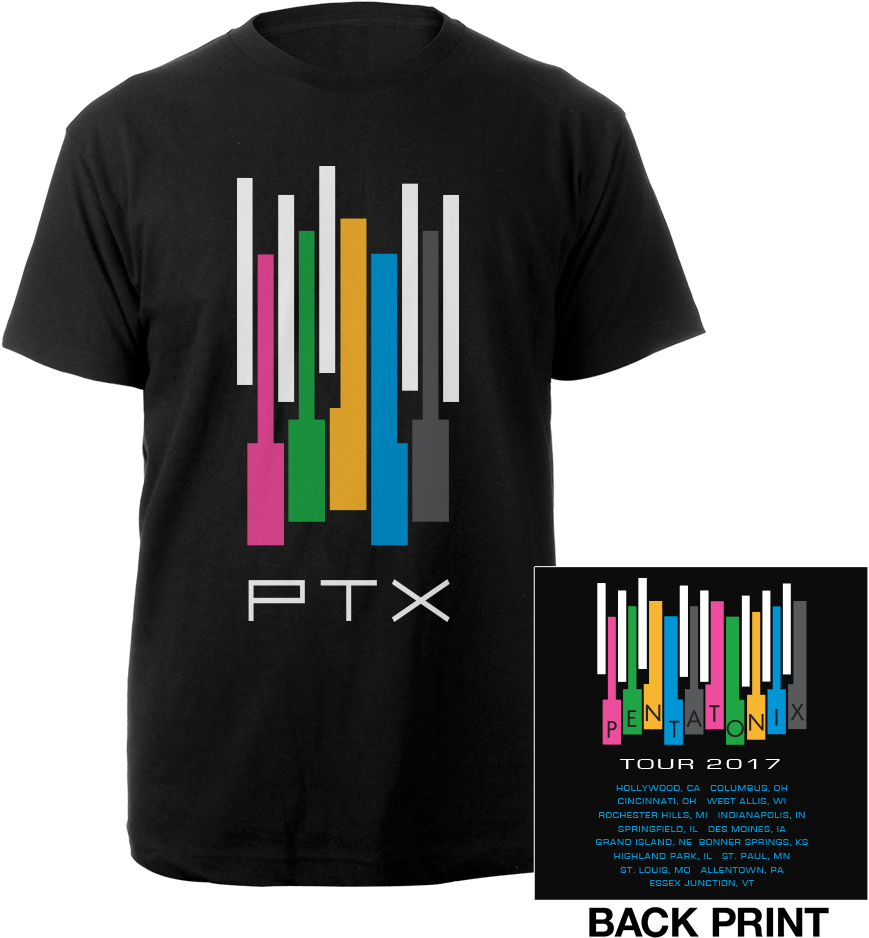 Color Keys Tour Tee - Demi Lovato Tour Shirt (1000x1000), Png Download