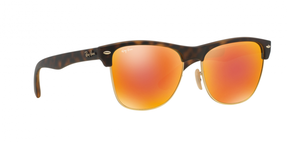 Ray-ban Clubmaster Oversized Rb4175 609269 57 Gafas - Reflection (920x575), Png Download
