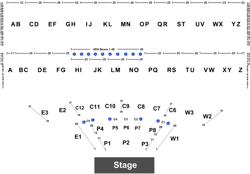 Iowa Concert Tickets - Iowa State Fair Seating (1050x744), Png Download