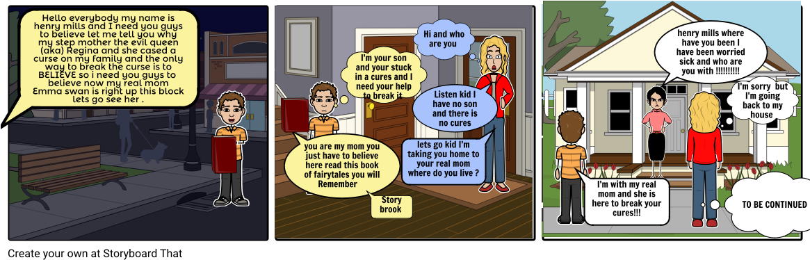 Once Upon A Time - Cartoon (1164x385), Png Download