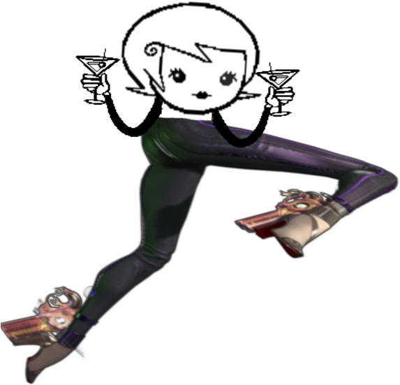 Bayonetta - Roxy Lalonde (600x600), Png Download