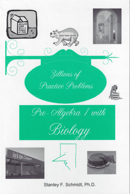 Zillions Of Practice Problems Pre-algebra 1 With Biology - Algebra (640x640), Png Download