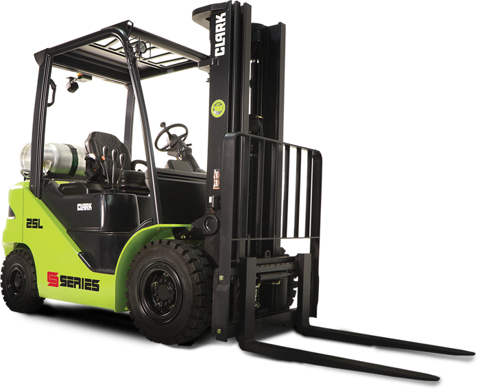 Clark S Series Forklift (700x568), Png Download