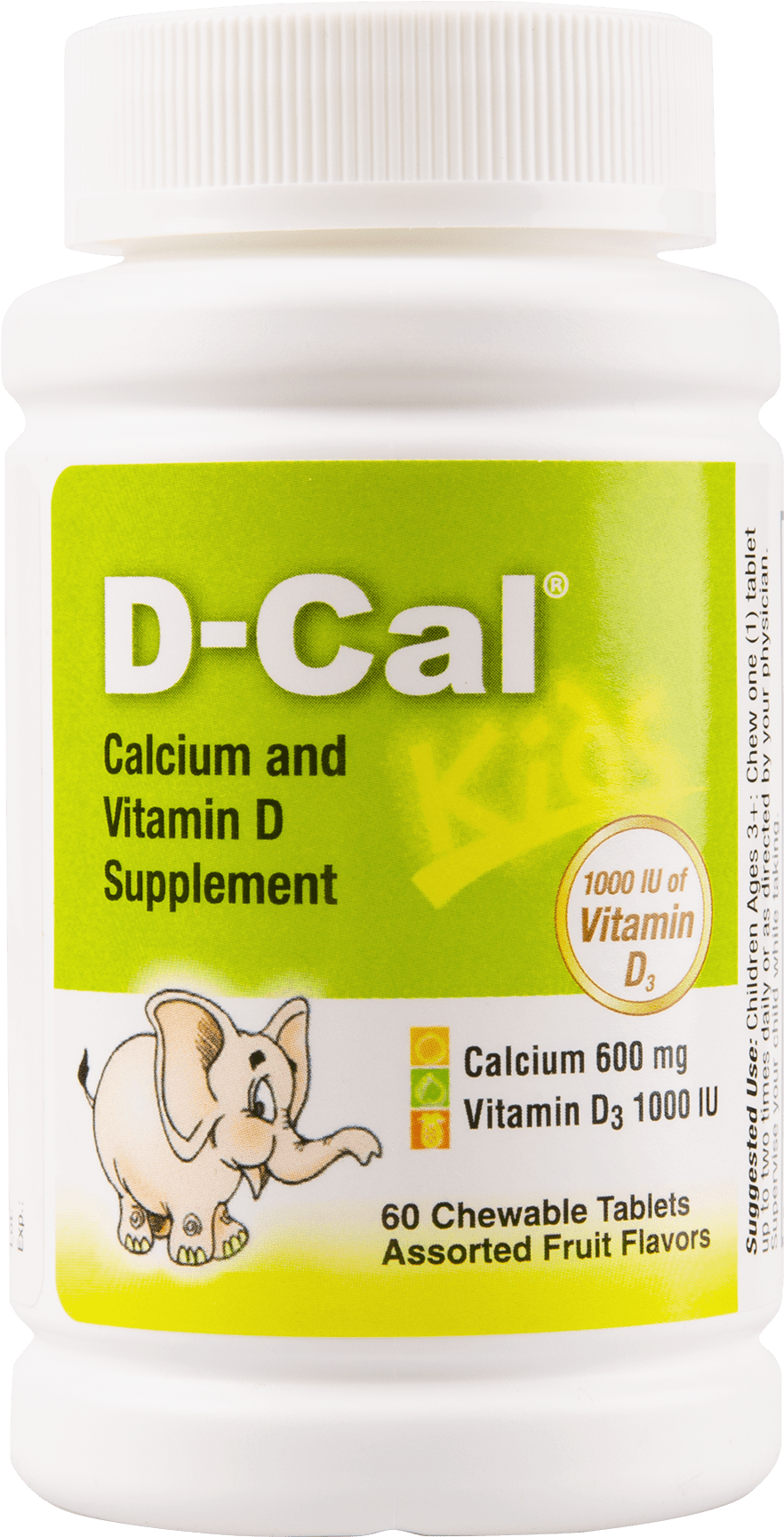 Chewable Calcium 600mg With Vitamin D For Kids - Zoo Animals Worksheets (1288x1920), Png Download