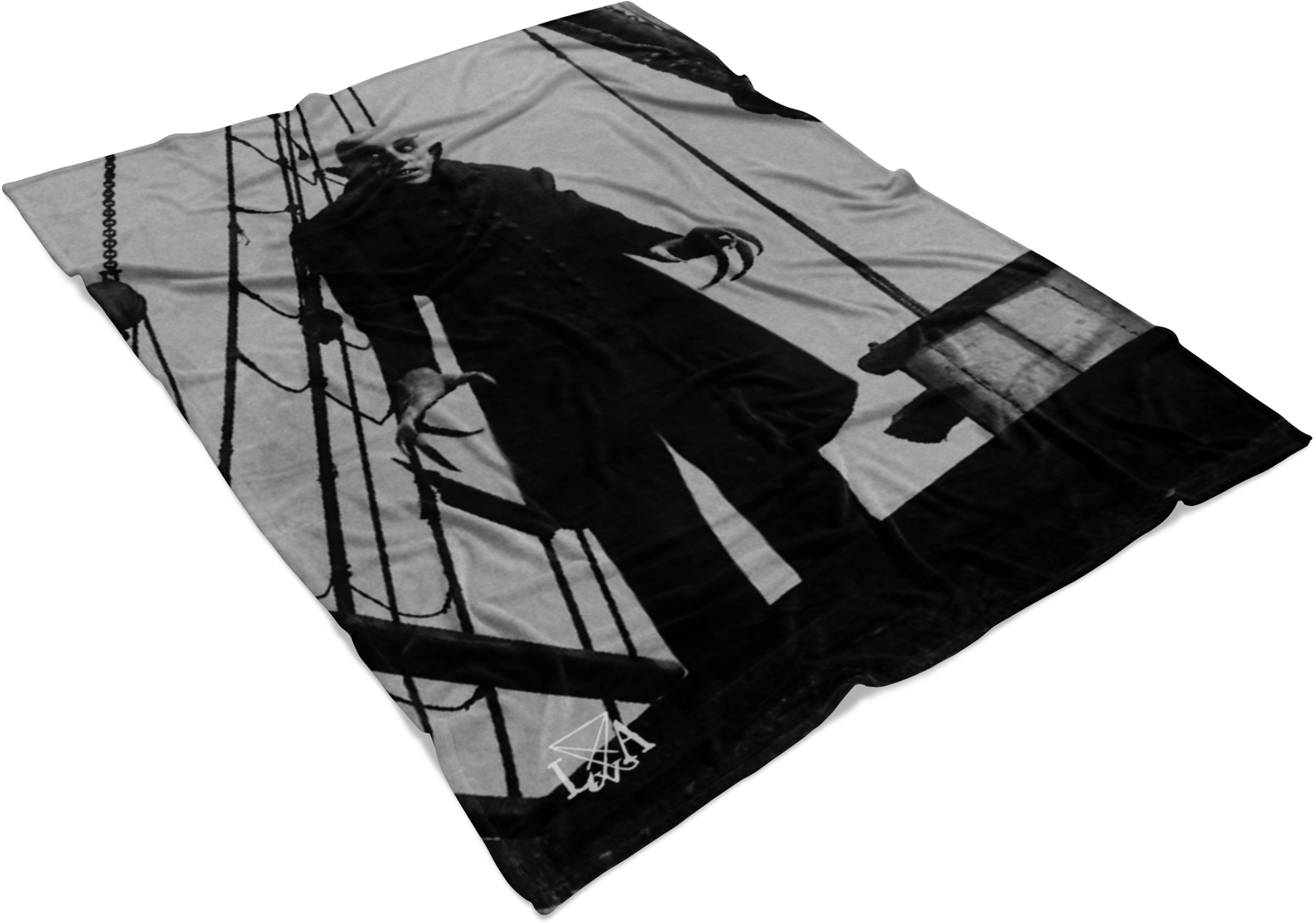 Nosferatu Upon Empusa Fleece Blanket - Nosferatu 1922 (2000x2000), Png Download