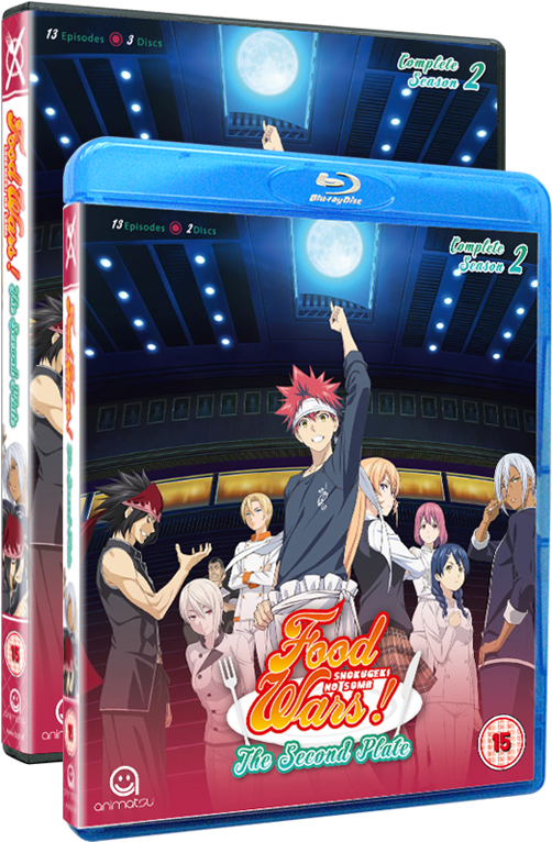 Food Wars - Food Wars The Second Plate (530x795), Png Download
