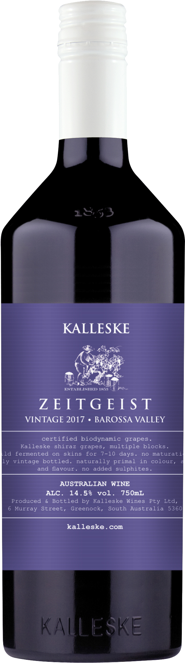 Kalleske Wines (788x2362), Png Download
