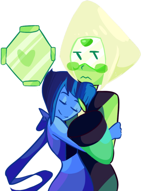 Tranparent Lapidot Lapiz Lazuli Steven Universe Peridot - Cartoon (500x625), Png Download