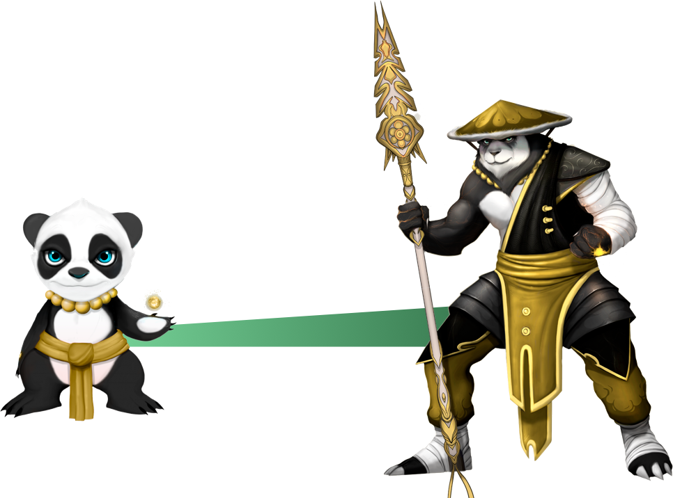 Concept Art Of Panshao's Exclusive Early Access Skin - Cartoon (966x716), Png Download