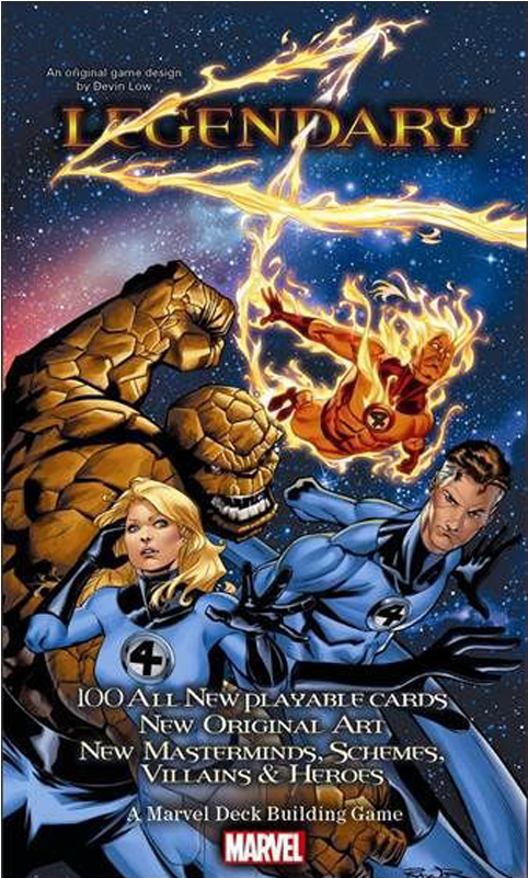 Fantastic Four - Fantastic Four Legendary (600x800), Png Download