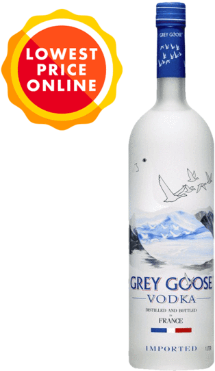 Grey Goose Vodka 750ml - Grey Goose 3 Lt (600x600), Png Download