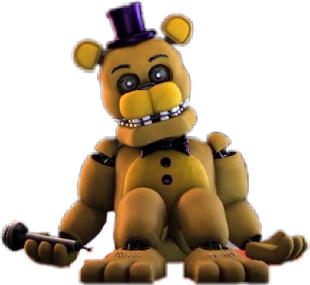 #freetoedit Free To Use A Sitting Down Unwithered Golden - Unwithered Golden Freddy Full (1024x942), Png Download