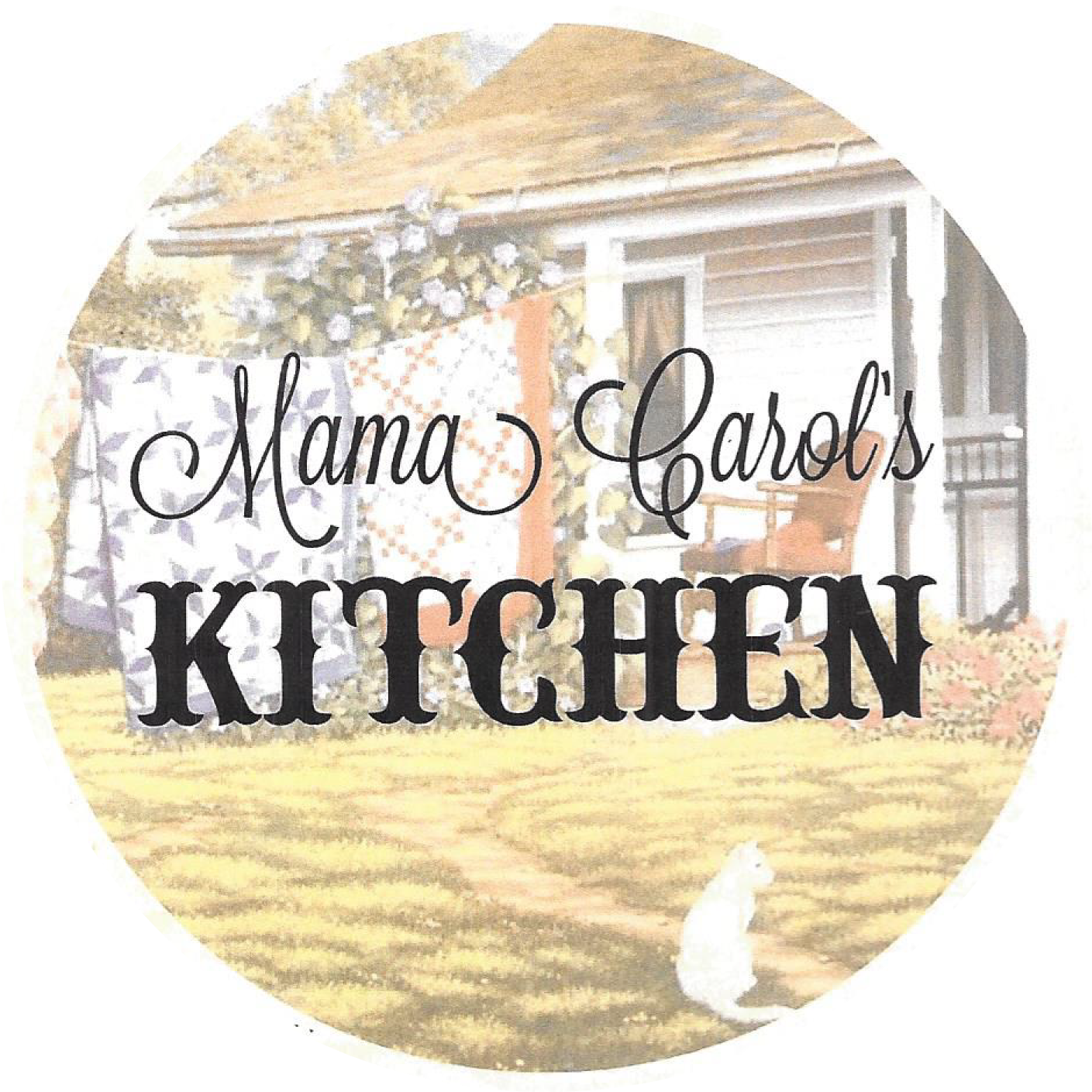 Mama Carol's Home Mama Carol's - Label (1441x1454), Png Download