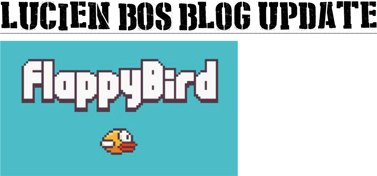Flappy Bird Game - Flappy Bird (1600x762), Png Download