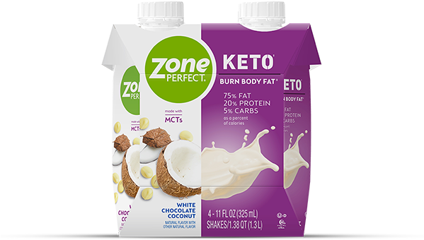 Keto White Chocolate Coconut Shake Tcm1506 125810 - Skim Milk (600x600), Png Download