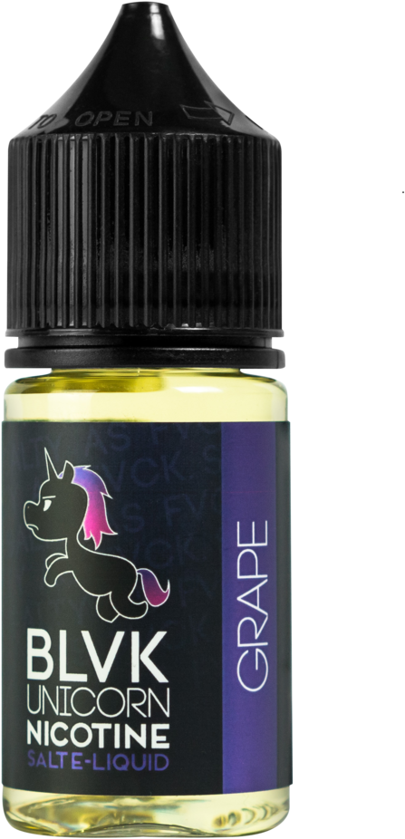 Blvk Unicorn Nicotine Salt E-juice - Blvk Unicorn Salt Nic (1024x1024), Png Download