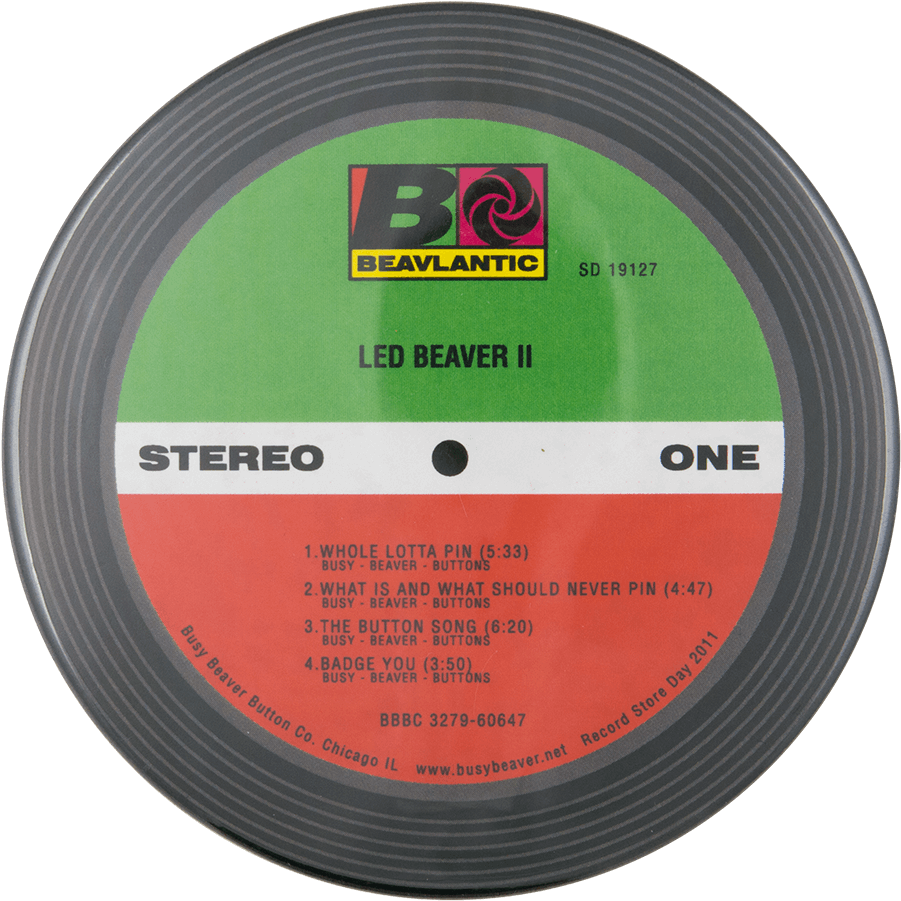 Led Beaver Ii Beavers Button Museum - Wire (1000x997), Png Download