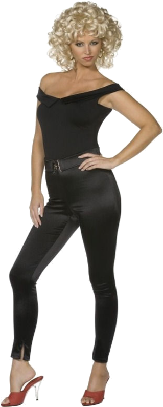 Sandy Grease - Pink Ladies Costume Sandy (500x793), Png Download