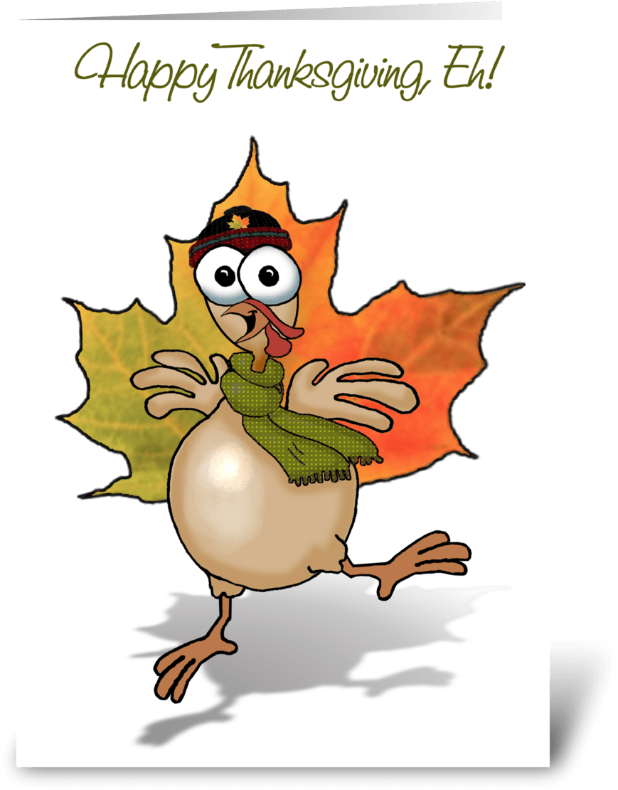 Canadian Thanksgiving Turkey - Cartoon (1050x1188), Png Download