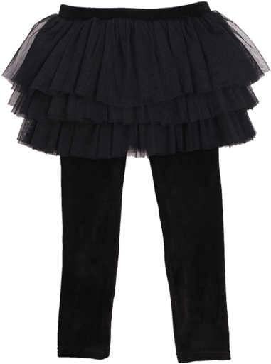 Rock Your Baby Kid Long Sleeve Black Circus Tights - Tights (600x600), Png Download